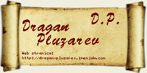 Dragan Plužarev vizit kartica